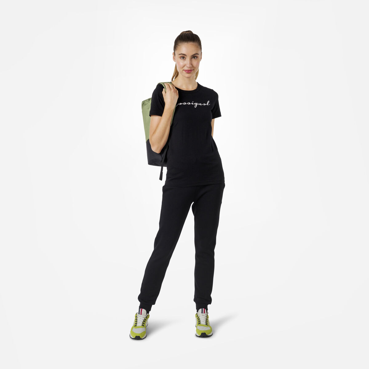 Rossignol Women's logo cotton sweatpants Black