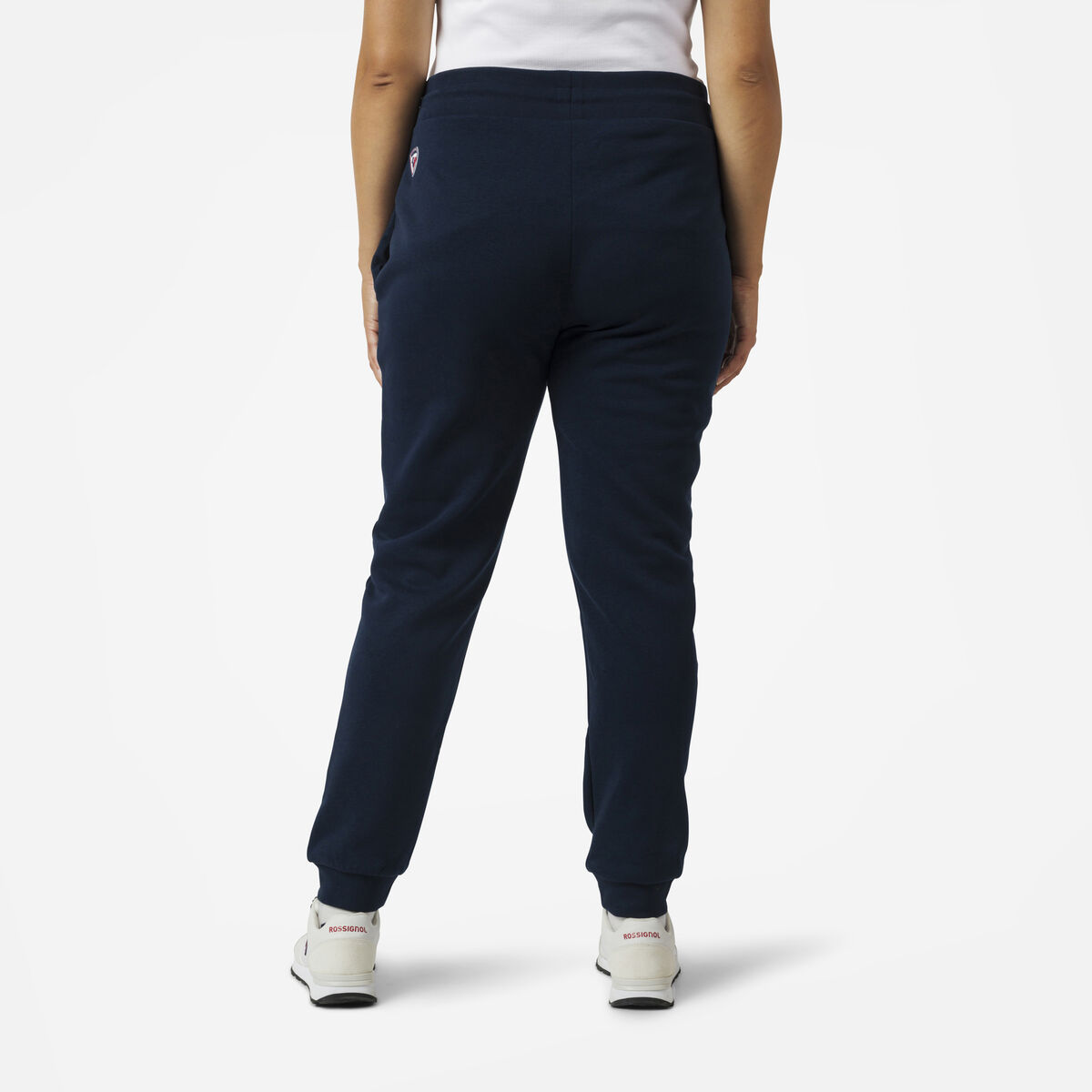 Pantalones deportivos de algodón logo para mujer