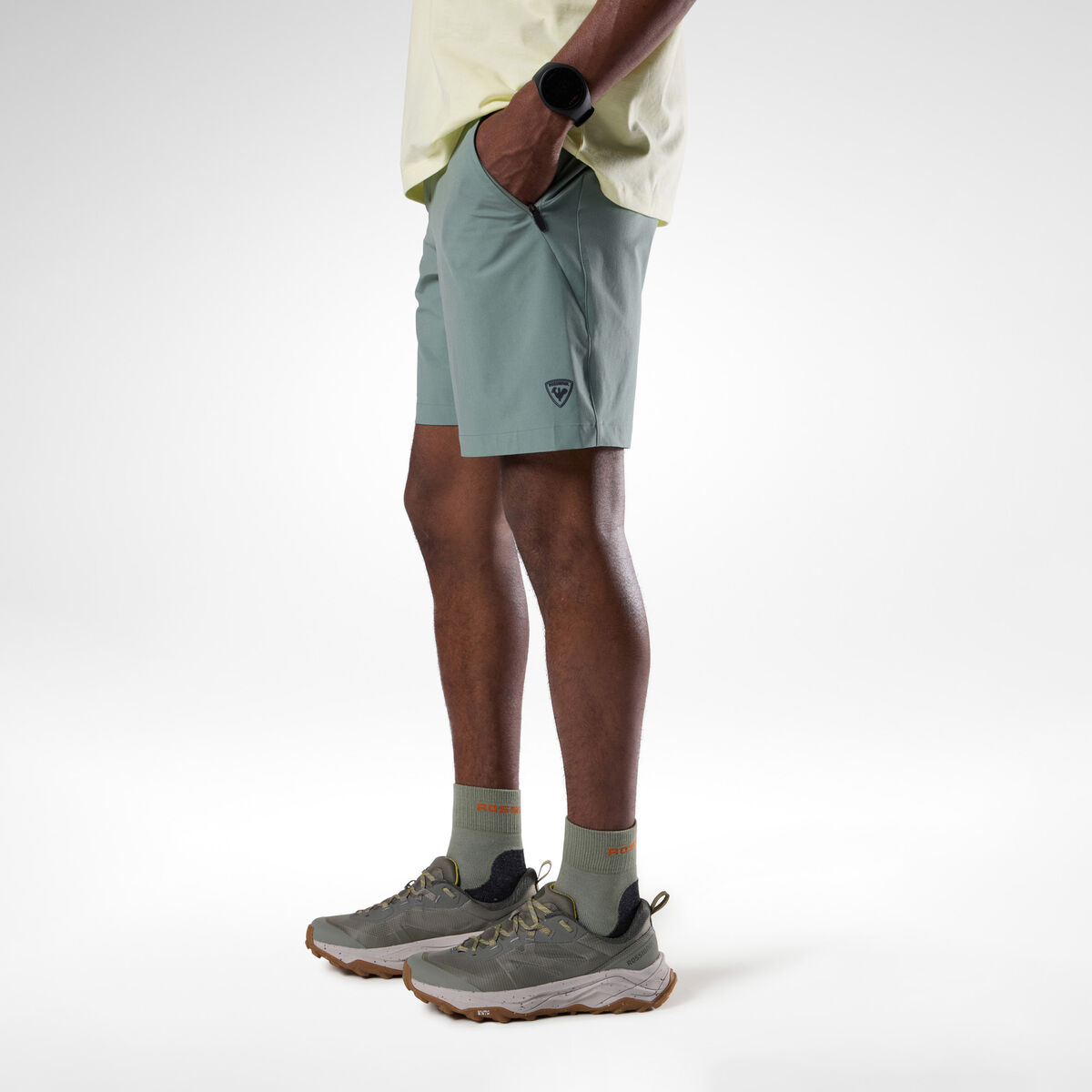 Rossignol Men's Stretch Chino Shorts 7" Green
