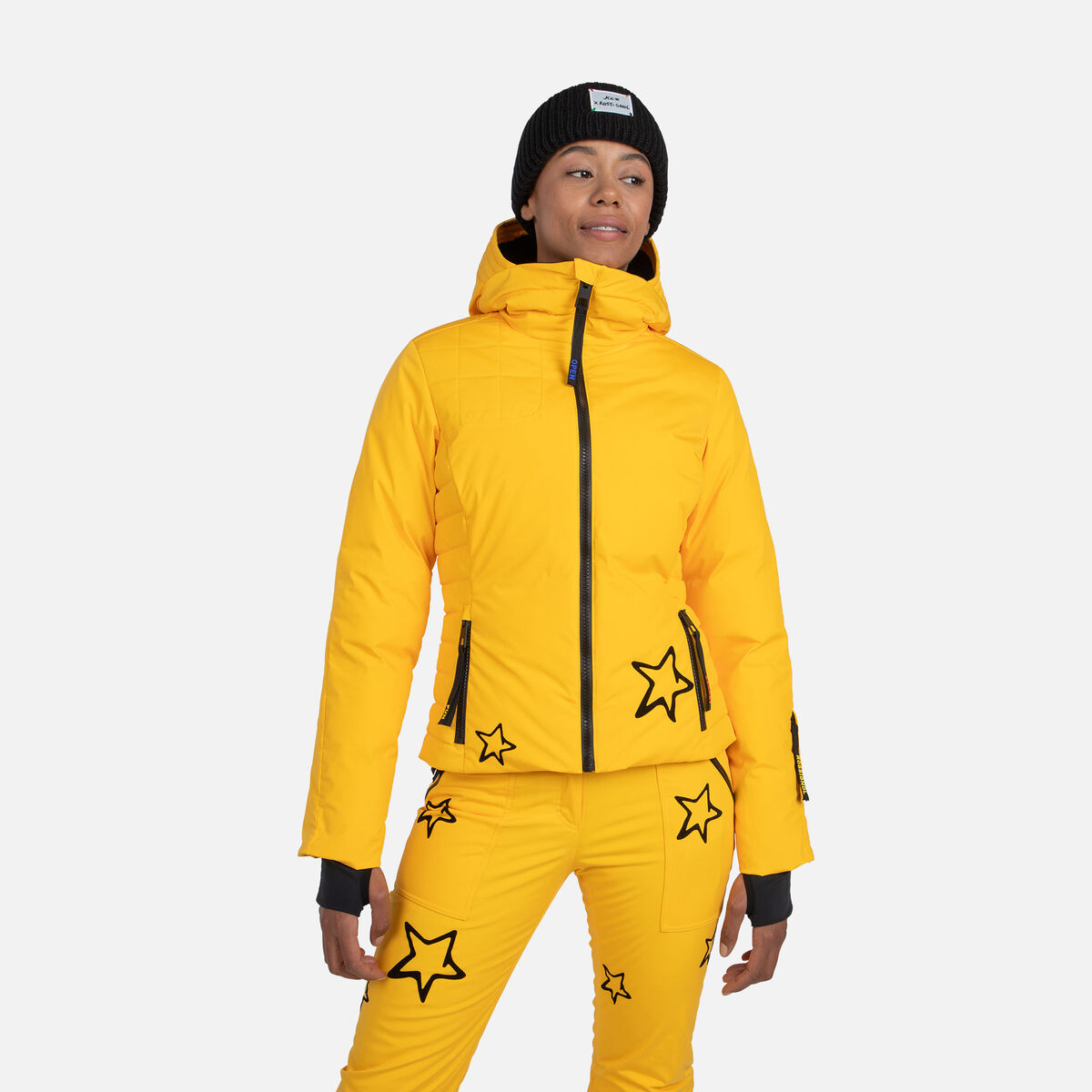 Rossignol Women's JCC Stellar Down Jacket Yellow