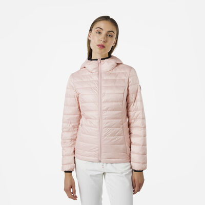 Rossignol Women's Hooded Insulated Jacket pinkpurple