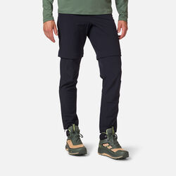 Rossignol Men's lightweight convertible zip-off pants black