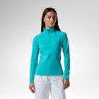 Rossignol Women's Mid Layer Stretch Half-Zip BALTIC