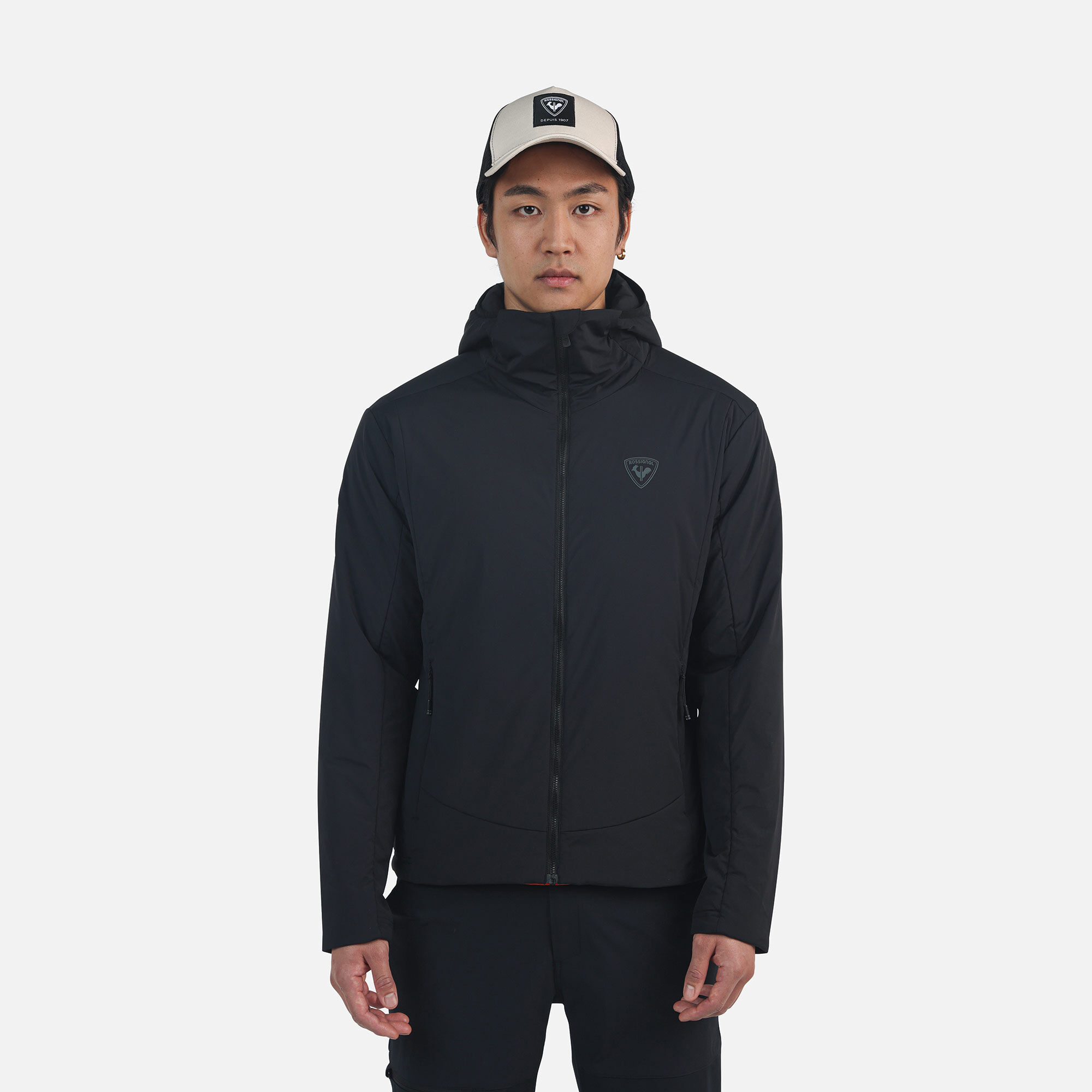 Men's Opside Light Insulated Hoodie Jacket | Black | Rossignol