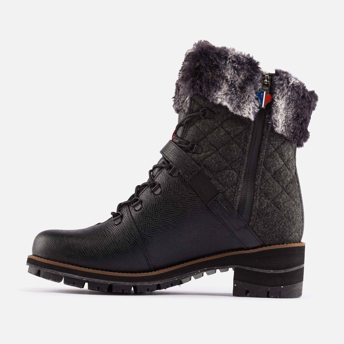 Rossignol Women's 1907 Meg&egrave;ve Limited Edition Black Boots Black