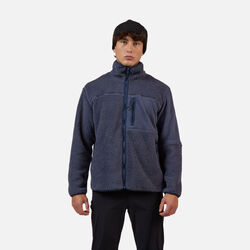 Rossignol Veste sherpa en polaire All Track pour hommes Blue