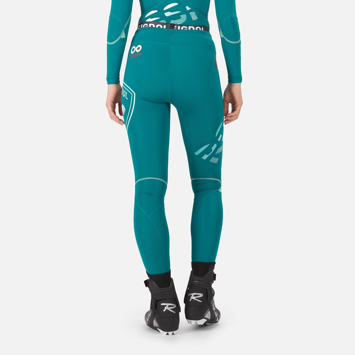 Rossignol Legging da competizione donna Infini Compression Blue