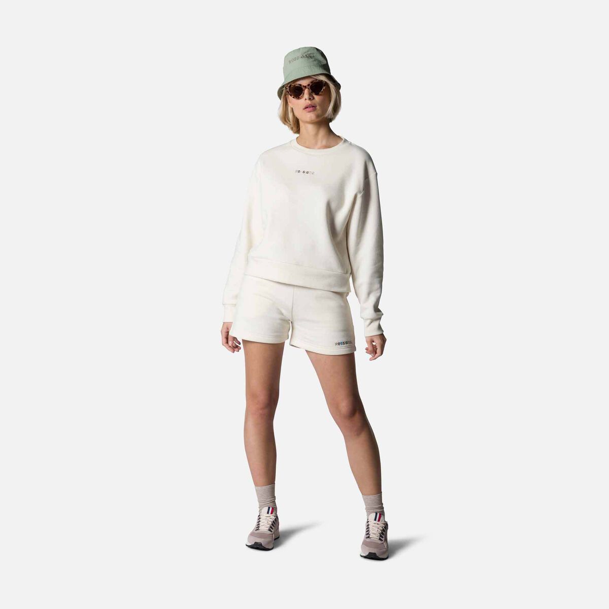Rossignol Women's Embroidery Rossignol Sweatshirt White