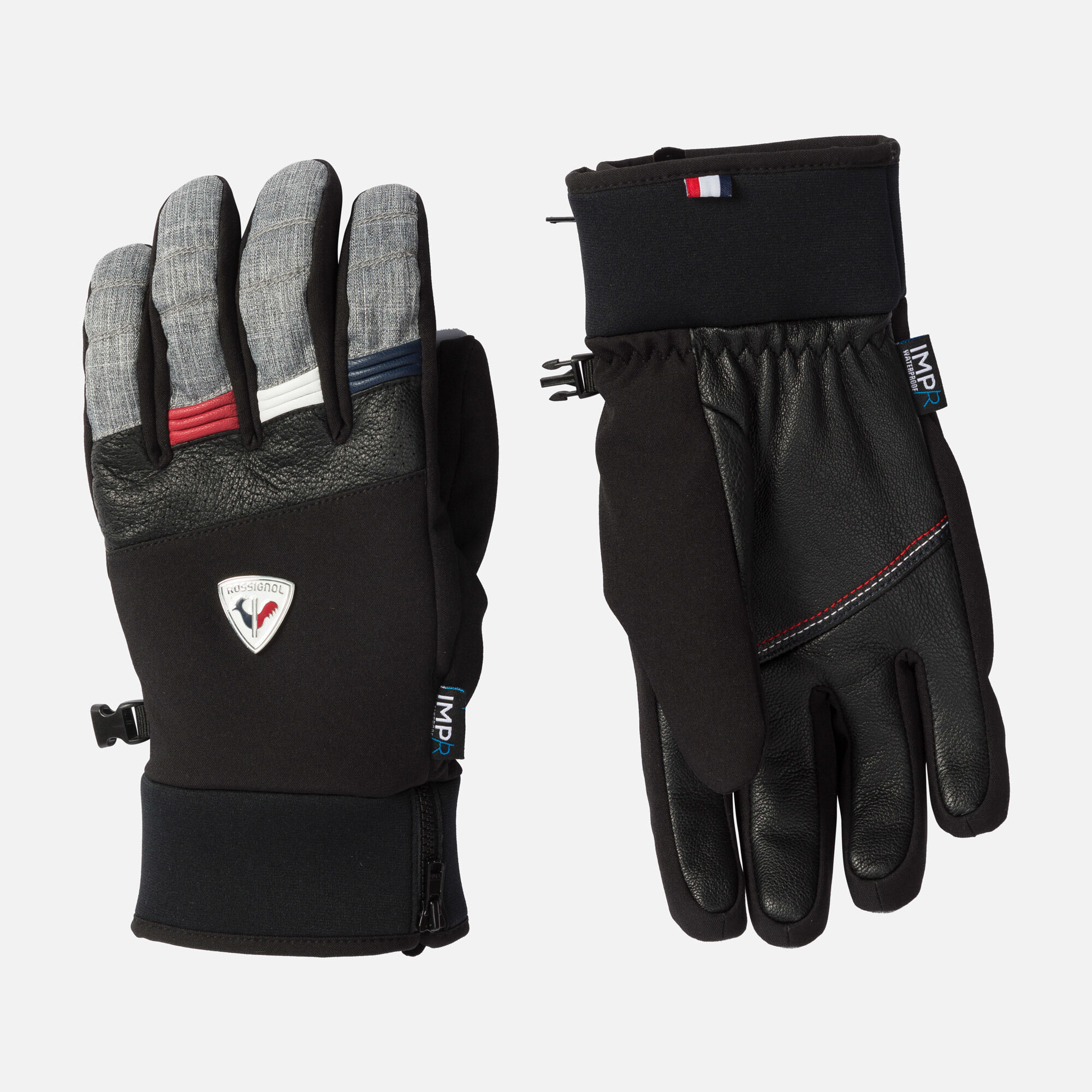 Guanti Donna Moto in Pelle Custom Impermeabili Ixon PRO NODD LADY Nero