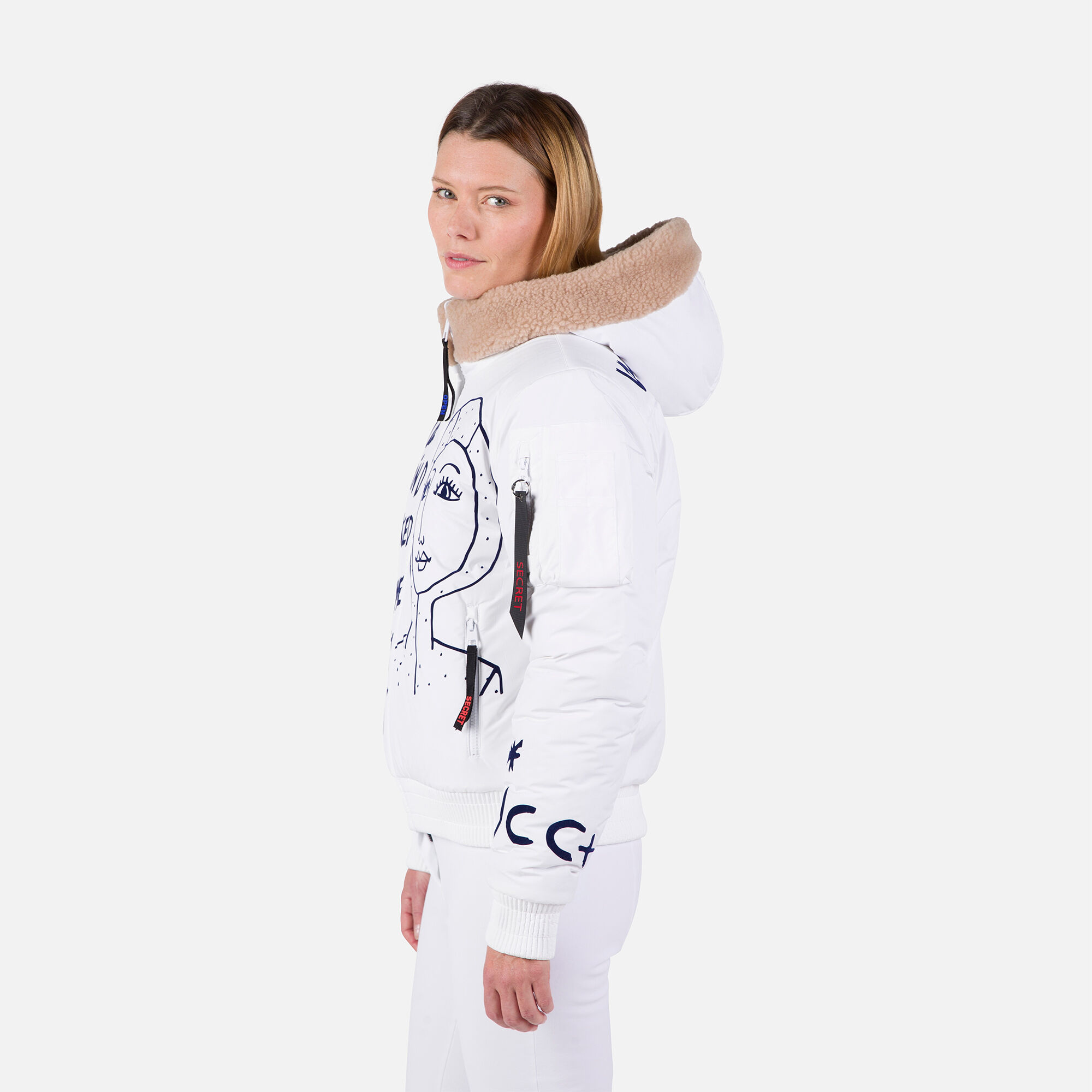 Women's JCC Yeti Fleecy Bomber Jacket | OUTLET | Rossignol