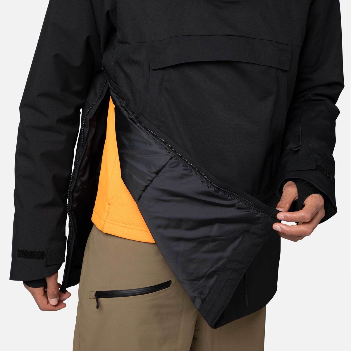 Rossignol Giacca anorak da snowboard uomo Black