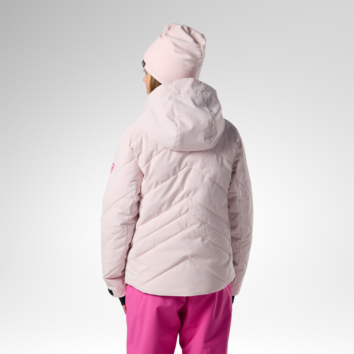Rossignol Juniors' Staci Insulated Ski Jacket Pink Purple
