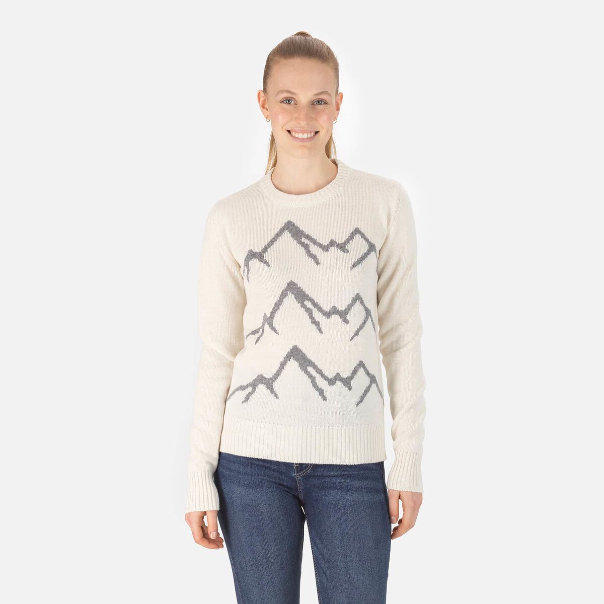 Women's Knit Round Neck Sweater