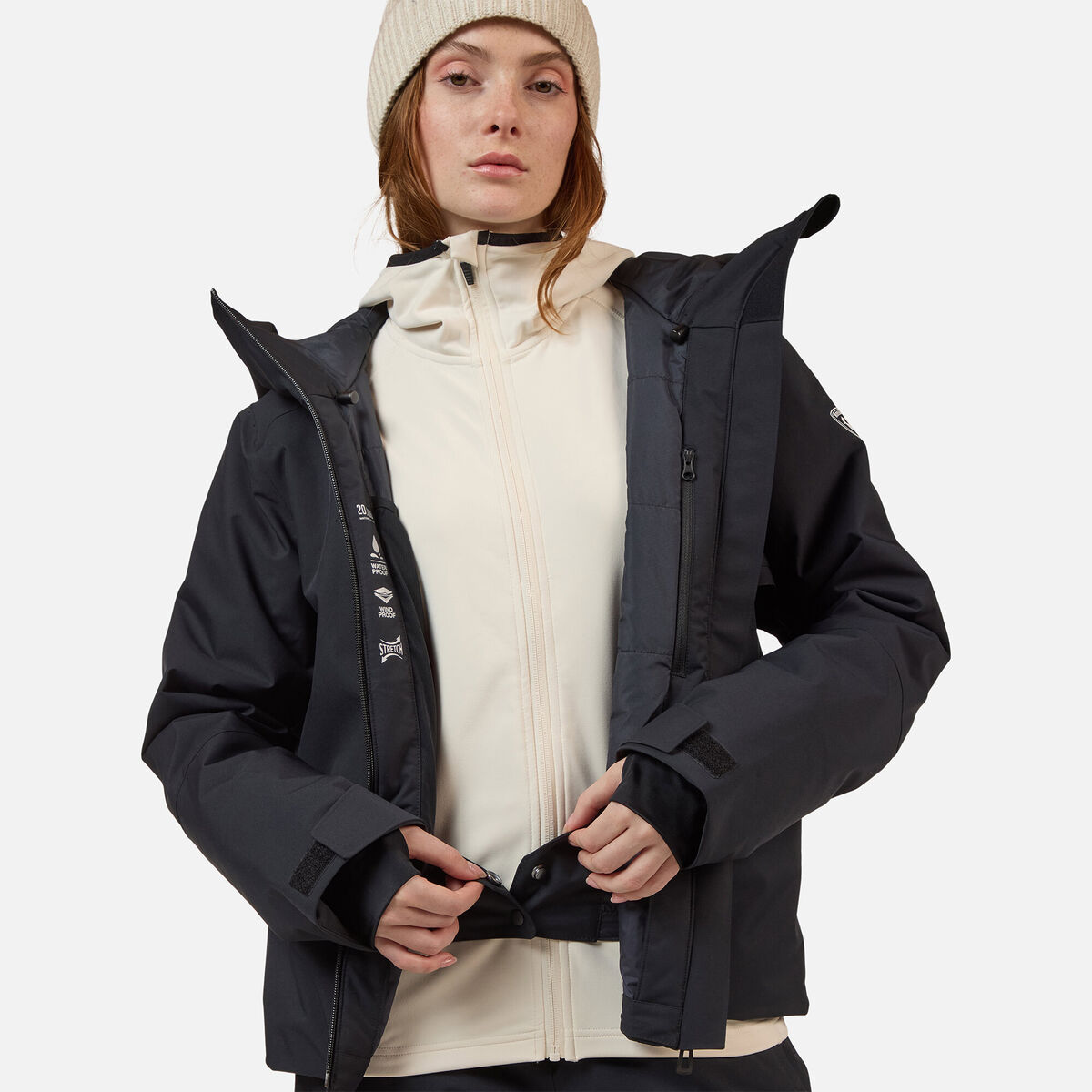 Rossignol Women's Rochrun Insulated Ski Jacket Black