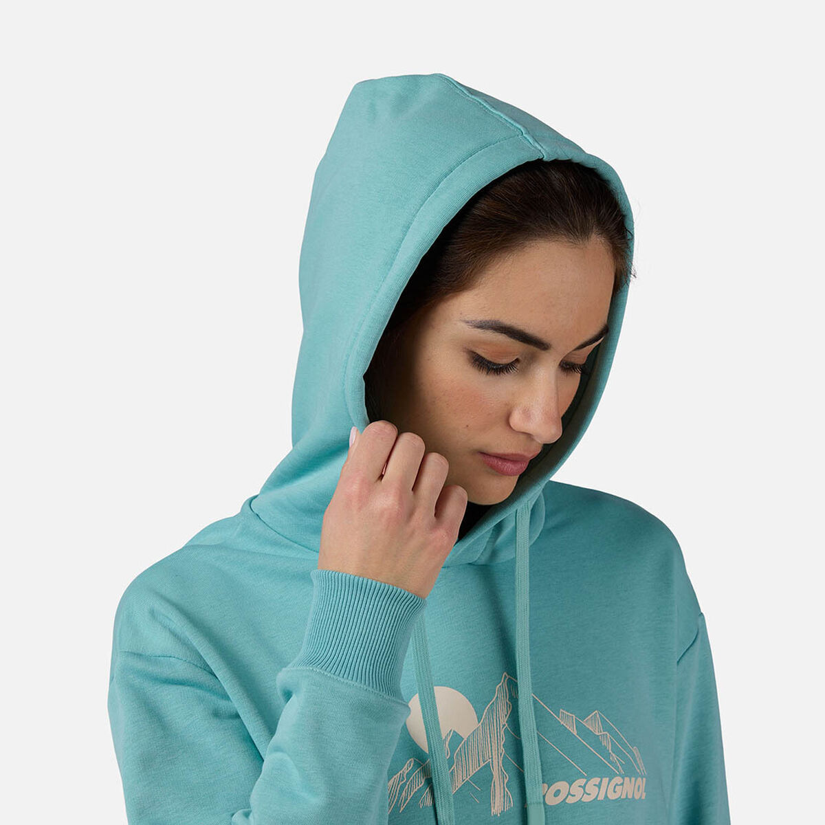 Rossignol Women's Waterfall Hoodie Sweatshirt Blue