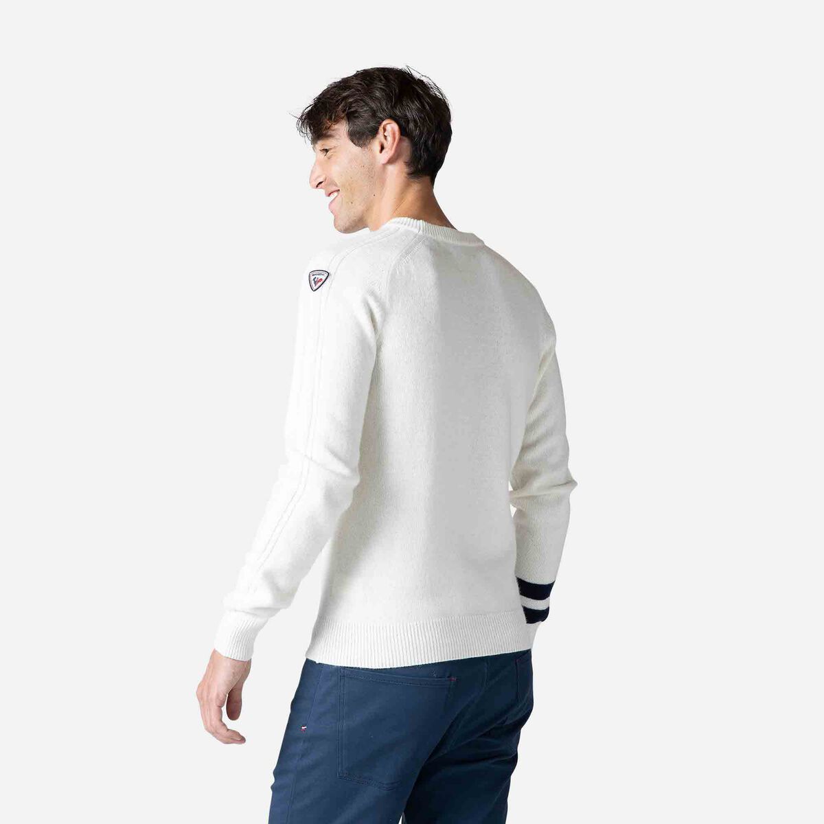 Pull en maille Signature homme