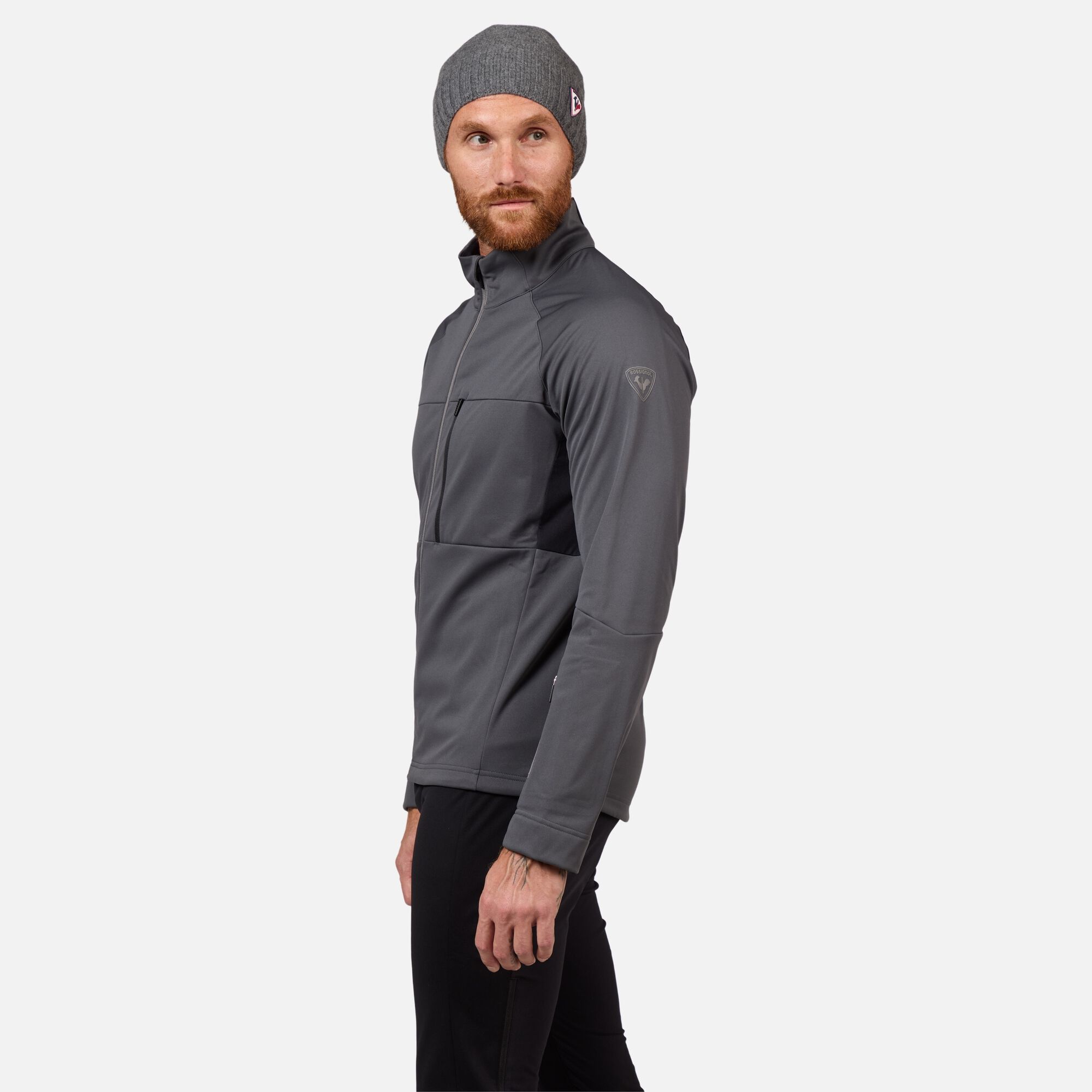 Men's Genetys Soft Shell Jacket | Grey | Rossignol