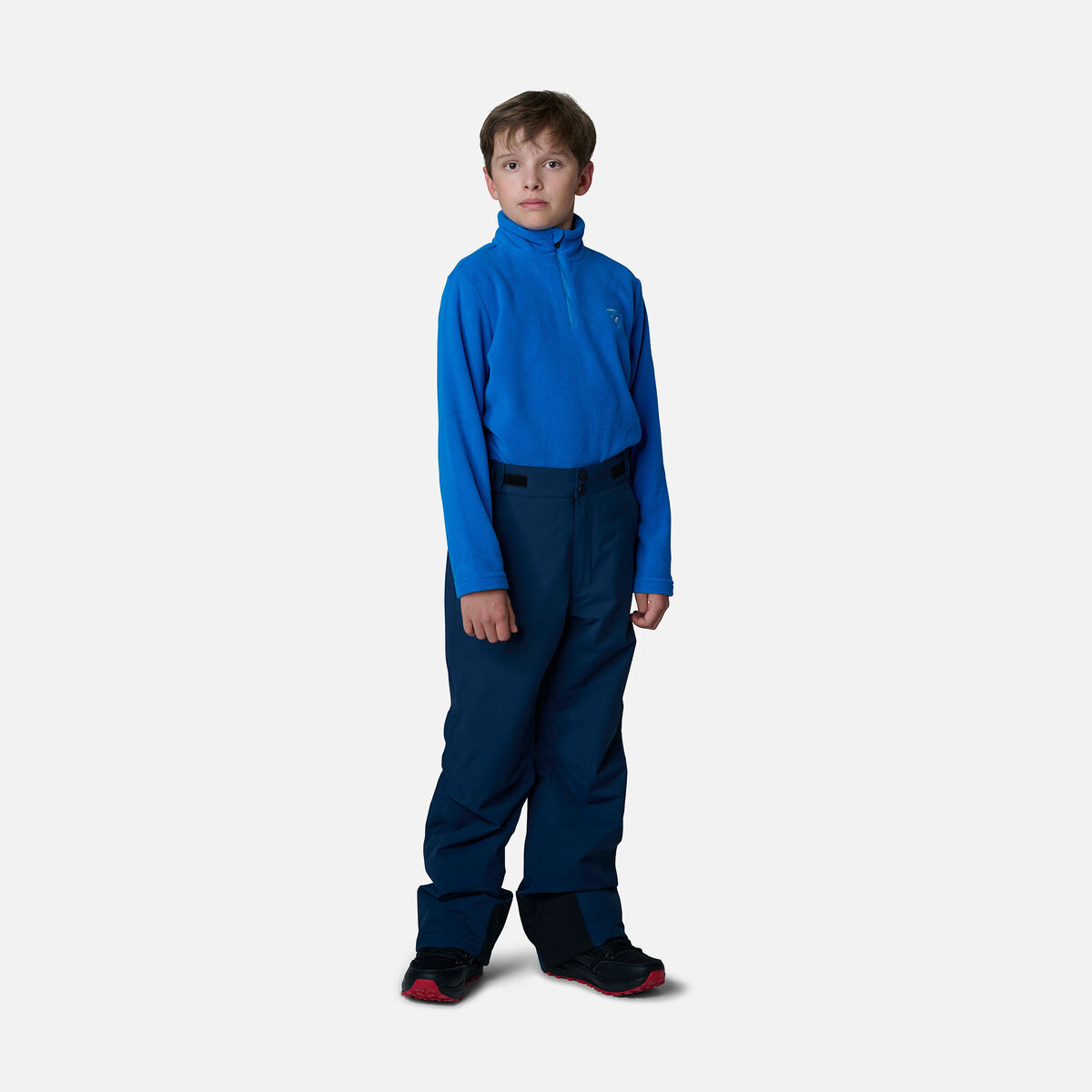 Rossignol Boys' Half-Zip Fleece Top Blue
