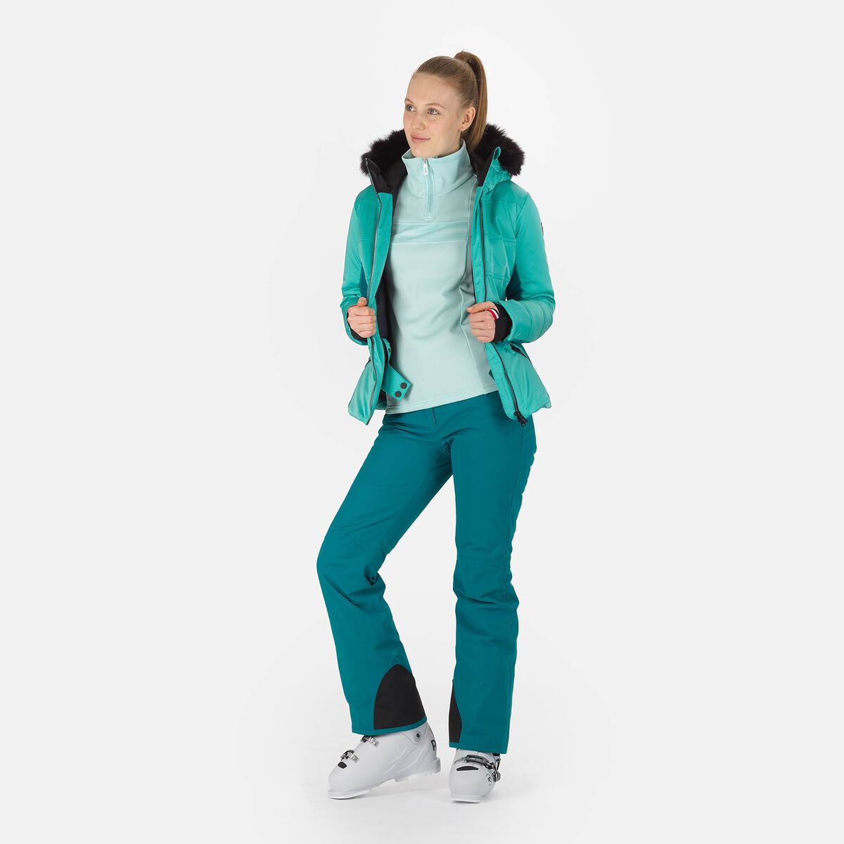 Rossignol Women's ROC Ski Jacket Blue