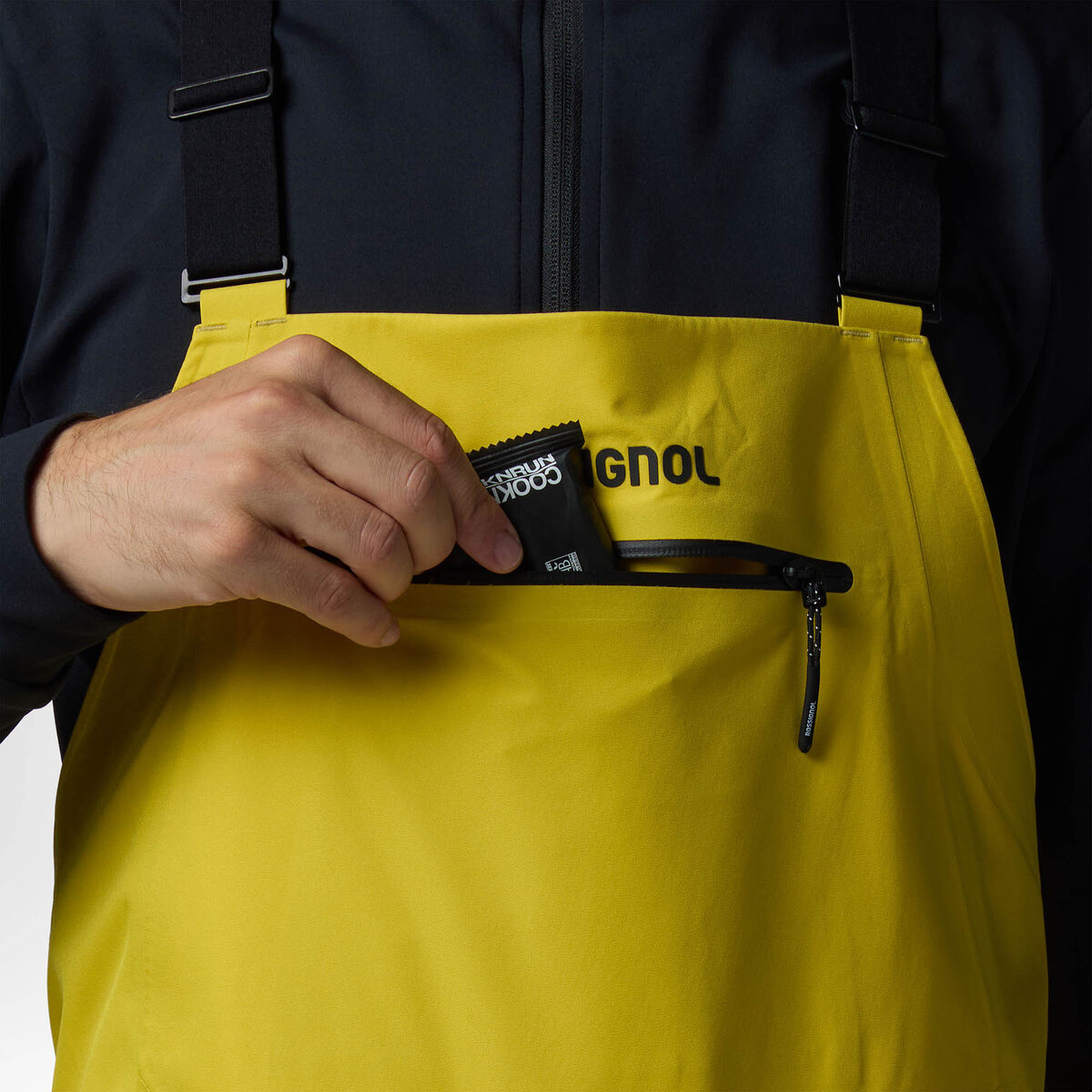 Rossignol MEN'S PROCLIVITY ATHLETE SKI BIB yellow