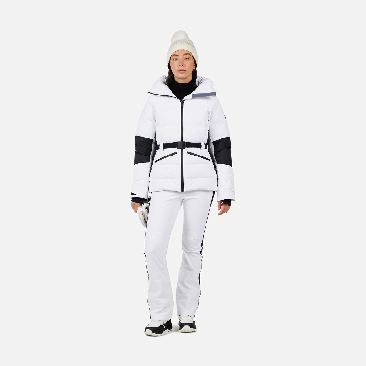 Rossignol Women's Ciastel Down Mix Ski Jacket White