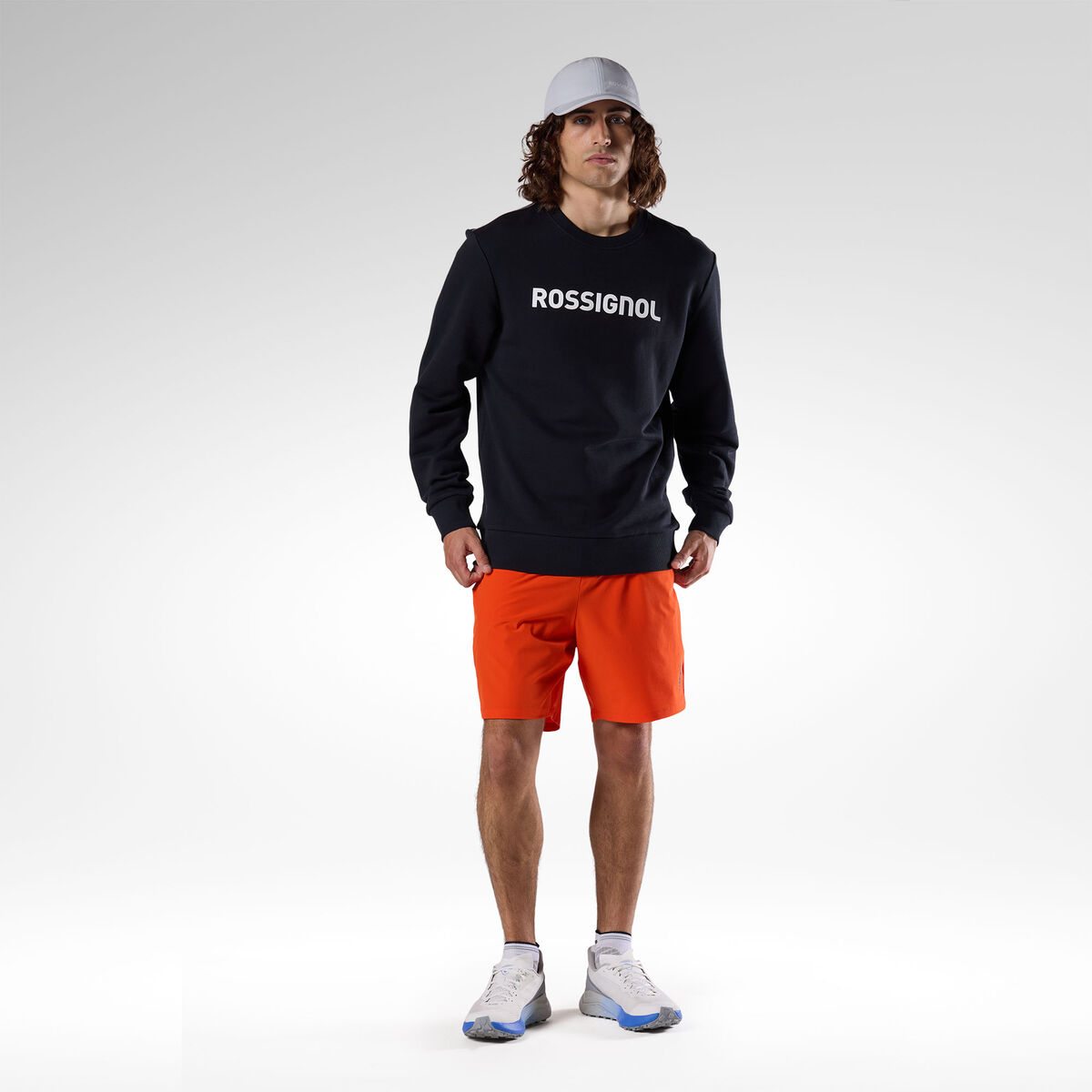 Rossignol Men's Logo Crewneck Sweatshirt Black