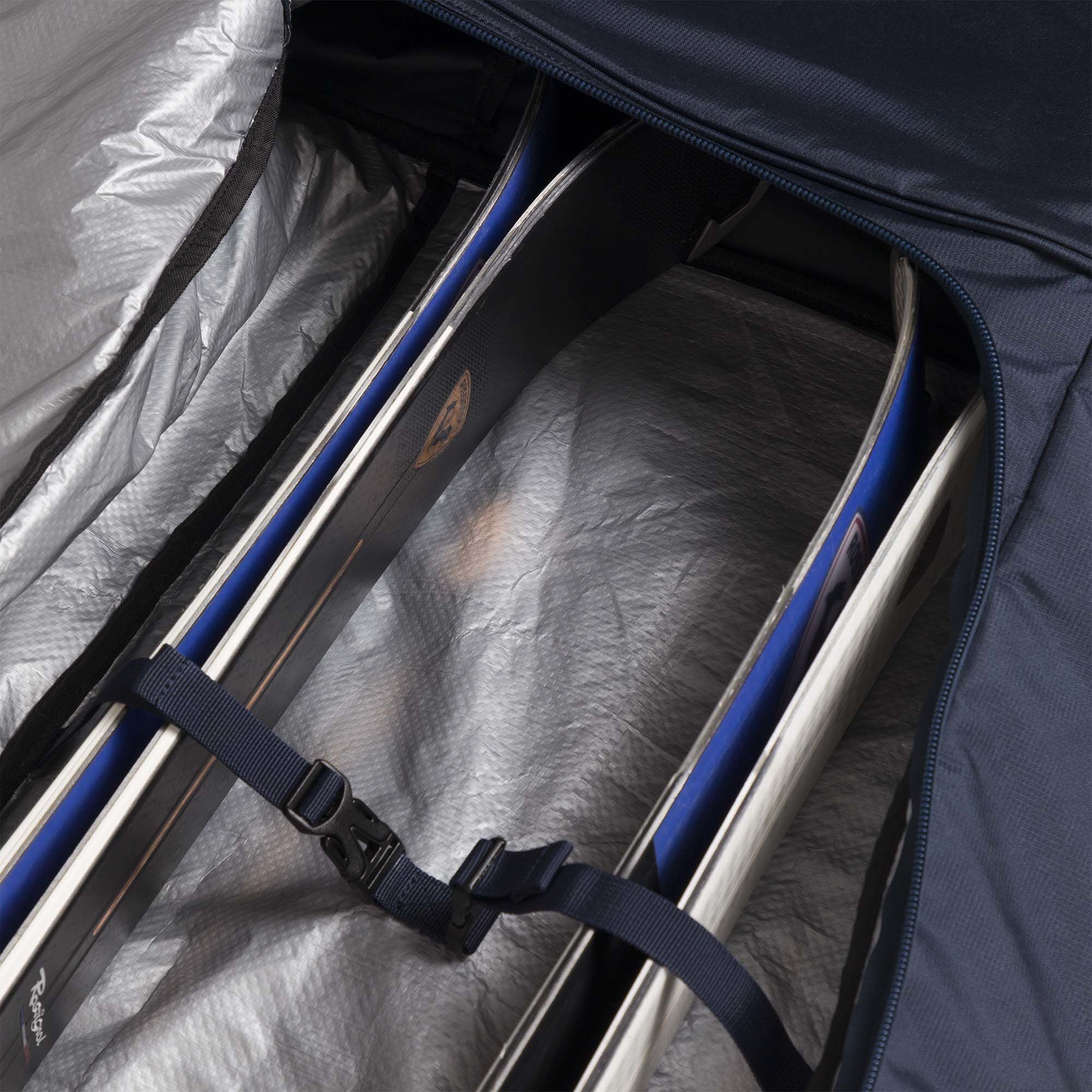 Unisex Strato Extendable Wheely Ski Bag 2 Pairs 170-210 Cm | Blue