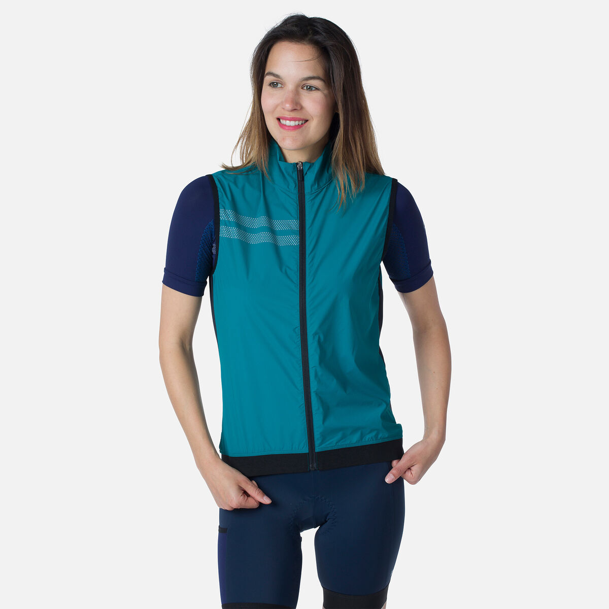 Rossignol Women's Lightweight Breathable Vest Blue