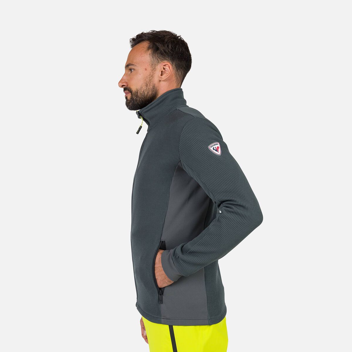 Spyder Pile Uomo Con Cerniera Integrale - Felpa Calda In Poliestere Per L'Inverno - 3