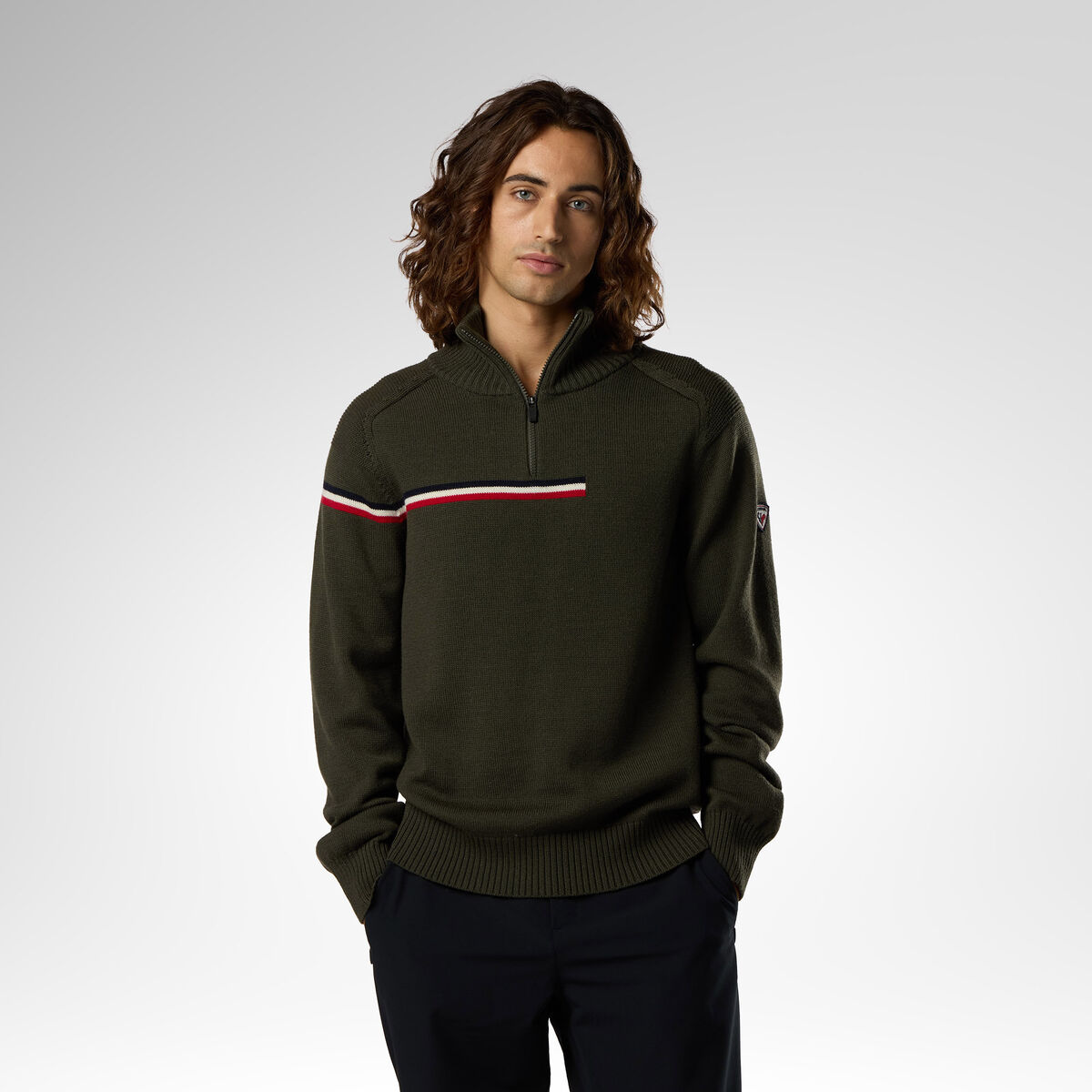 Rossignol Men's Half Zip Merino Sweater [Ljava.lang.Object;@6022c477