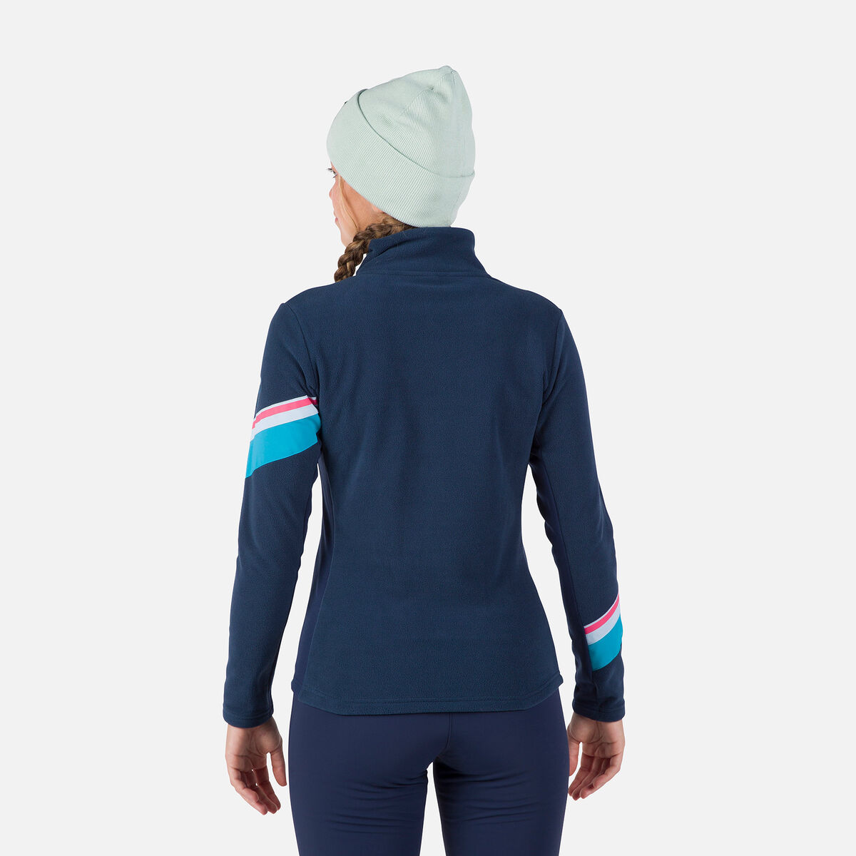 Rossignol ウィメンズ ストローパイル ハーフジップ フリース トップ Blue