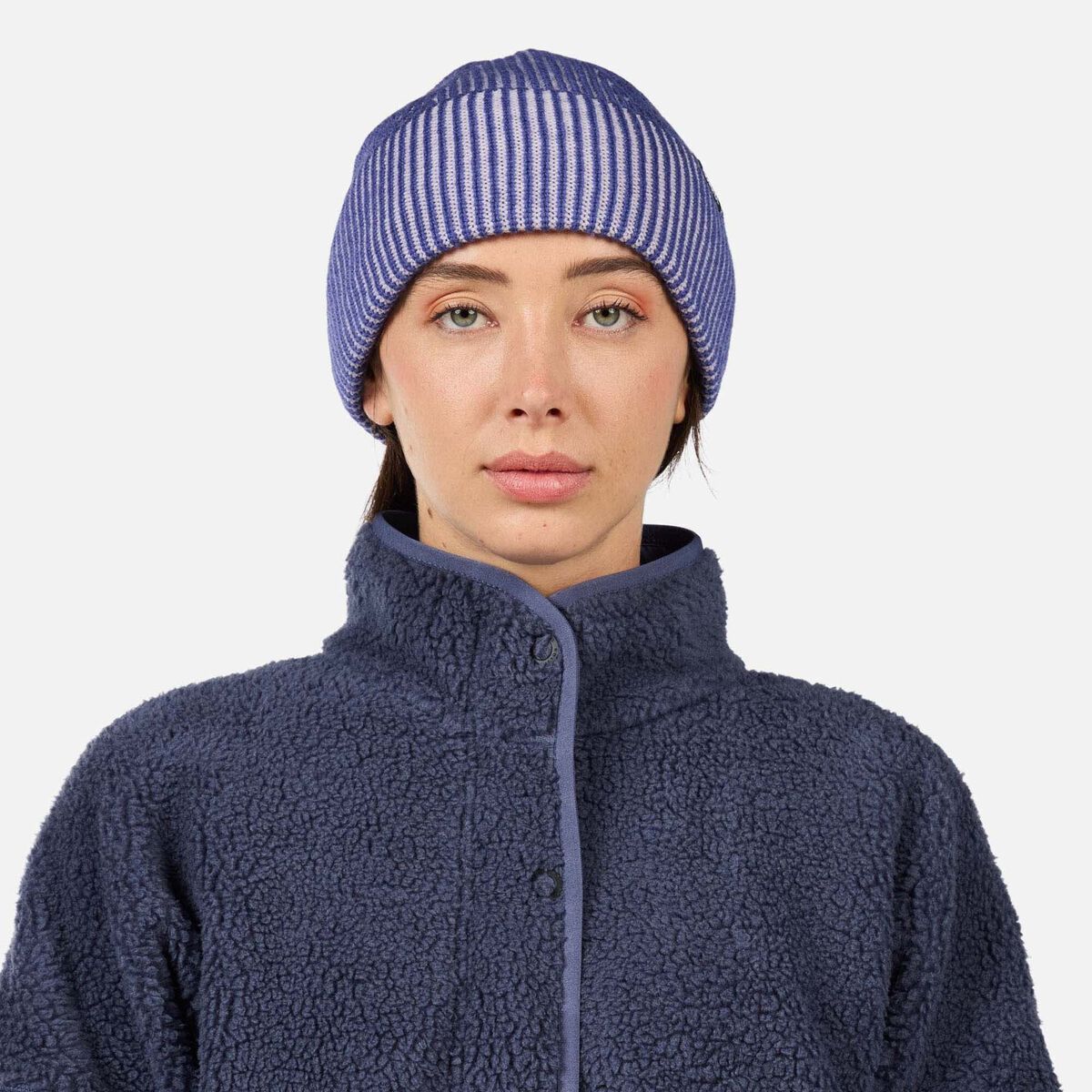 Rossignol Women's AllTrack Snap Sherpa Jacket Blue