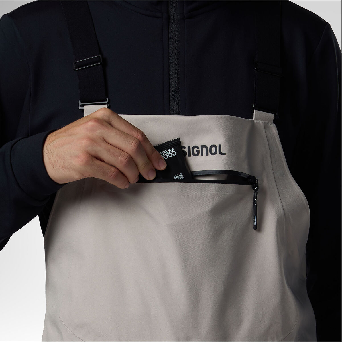 Rossignol MEN'S PROCLIVITY ATHLETE SKI BIB Grey