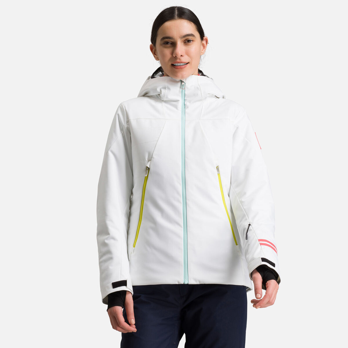 Rossignol Women's Fonction Ride Free Ski Jacket White