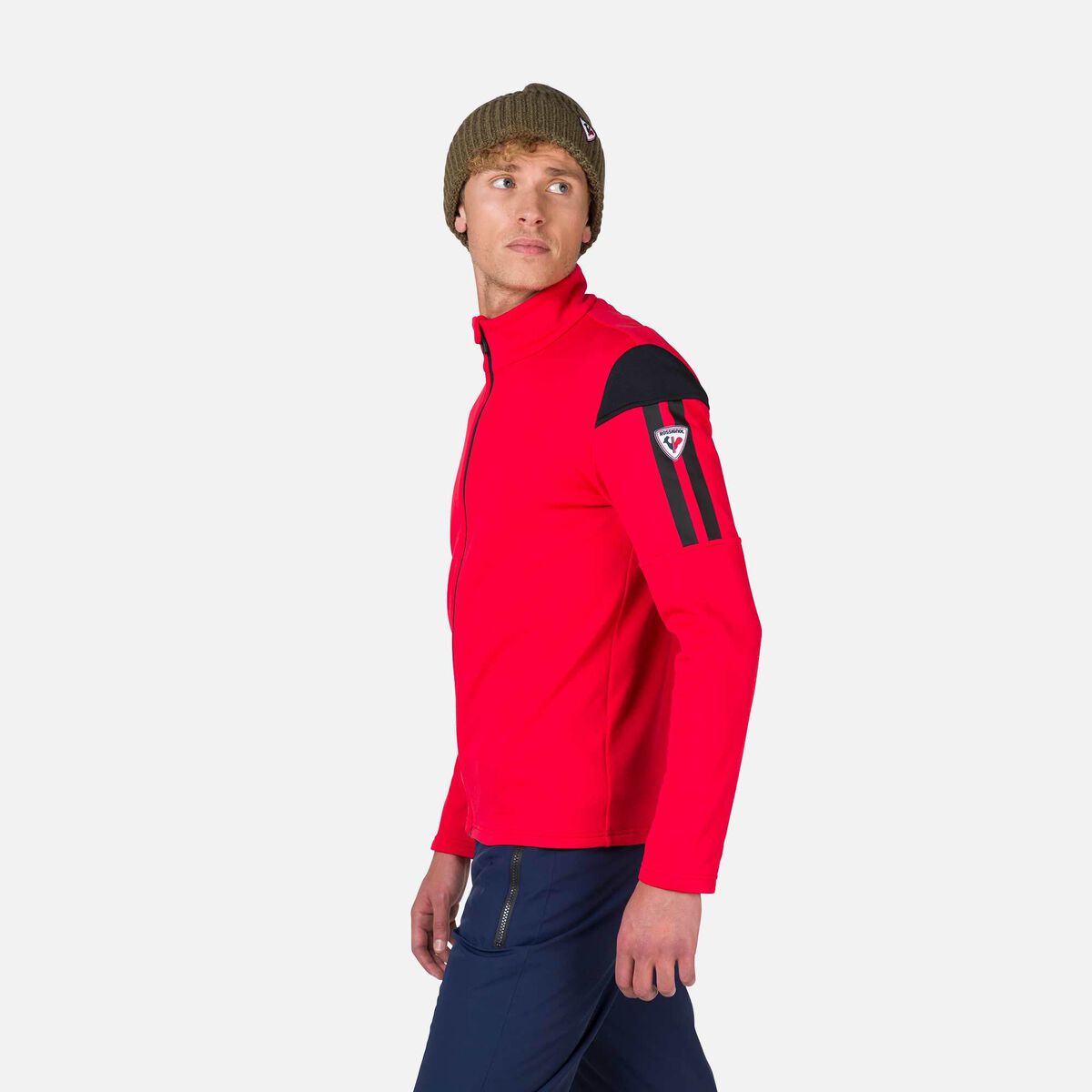 Rossignol Men's Aerial Full-Zip Midlayer Red