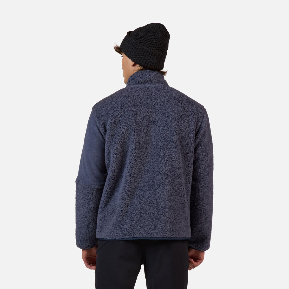 Rossignol Men's All Track Fleece Sherpa Jacket Blue
