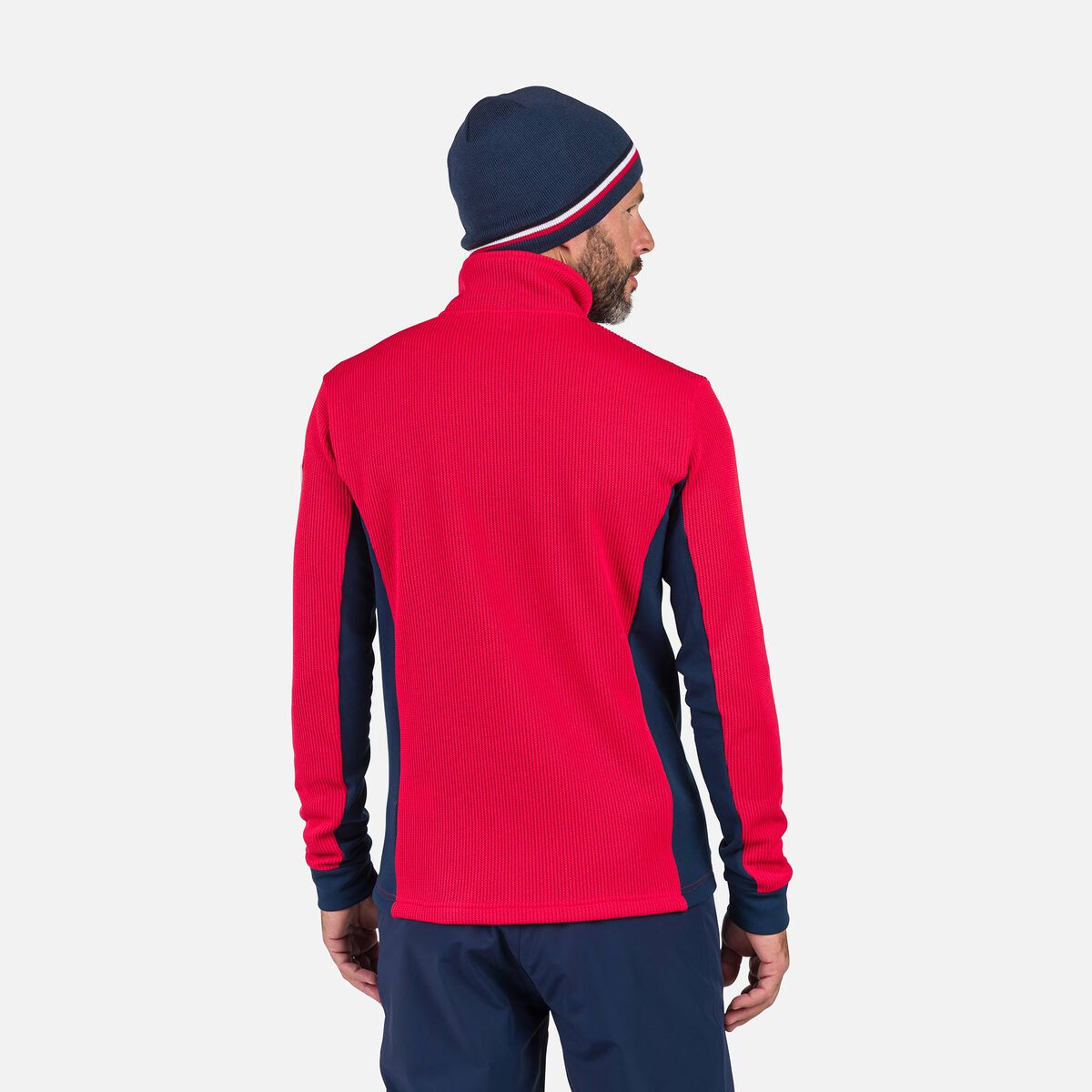 Rossignol Men's Cieloalto Half-Zip Fleece Red