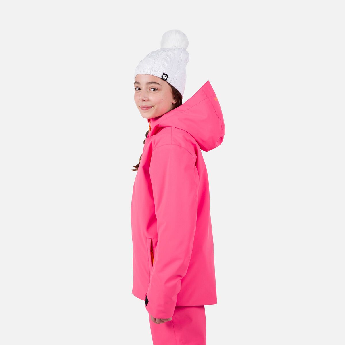 Rossignol Junior-Skijacke Strawpile Pink/Purple