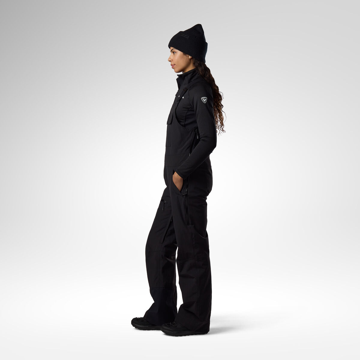 Rossignol Women's Outerlimits Insulated Bib Pants Black