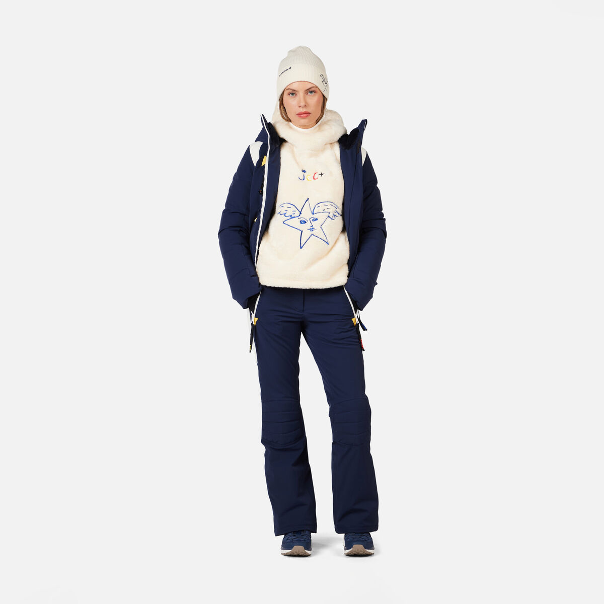 Rossignol Pantalon de ski JCC Valdiz pour femme Bleu