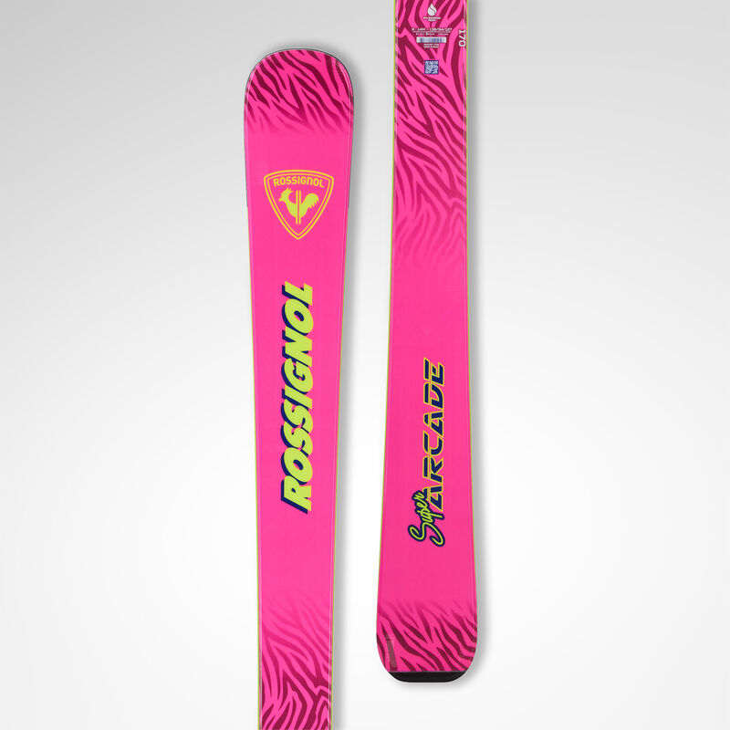 Rossignol SUPER ARCADE PINK ALPINE SKIS [Ldw.value.EnumValue;@37cf9545