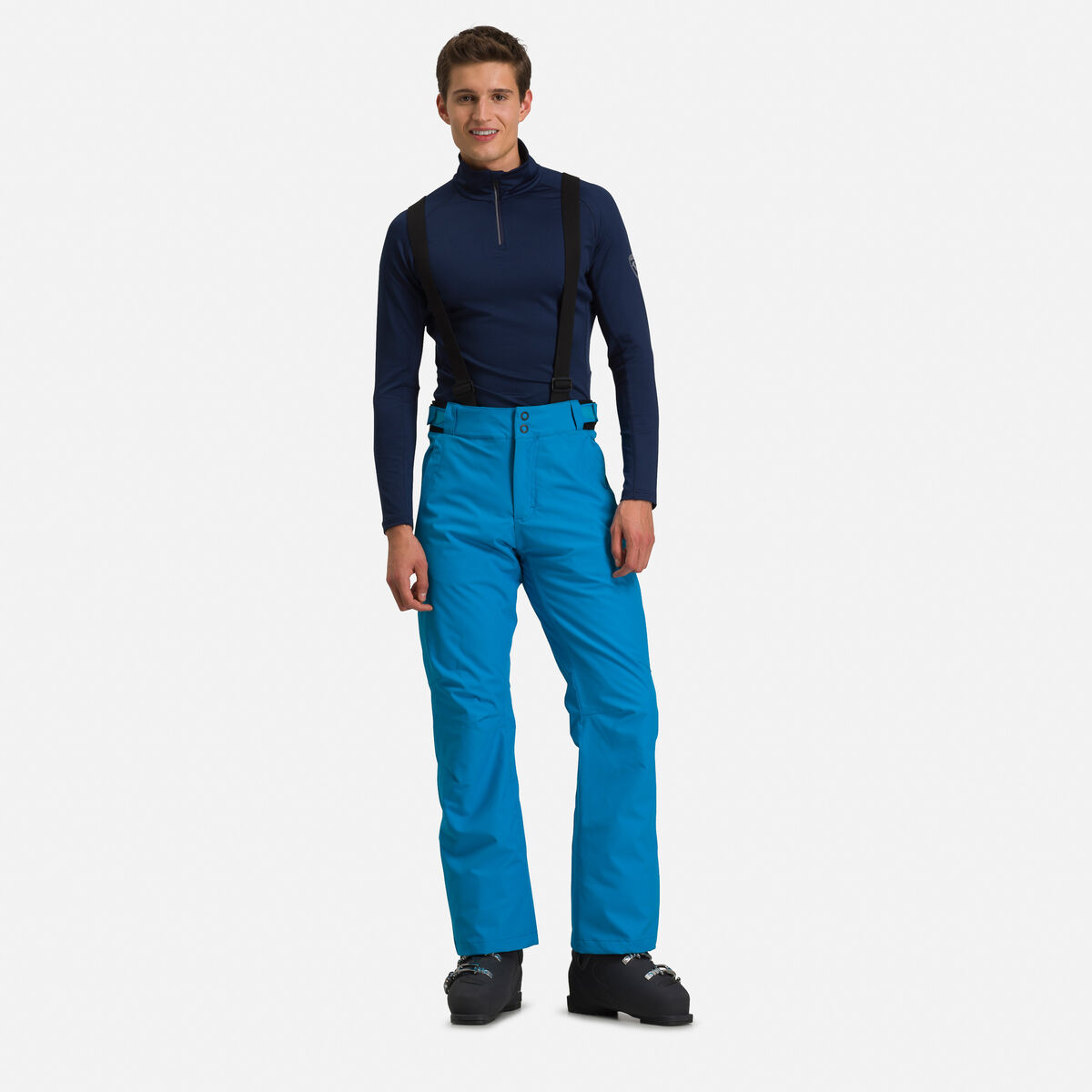 Rossignol Men's Ski Pants, Trousers Men, Blue