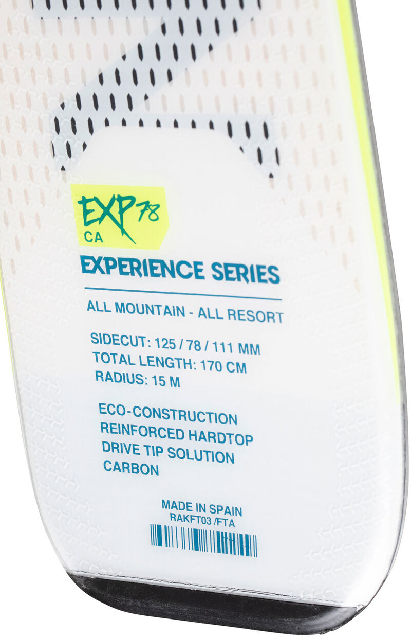 Men's ALL MOUNTAIN Skis EXPERIENCE 78 CARBON (XPRESS)