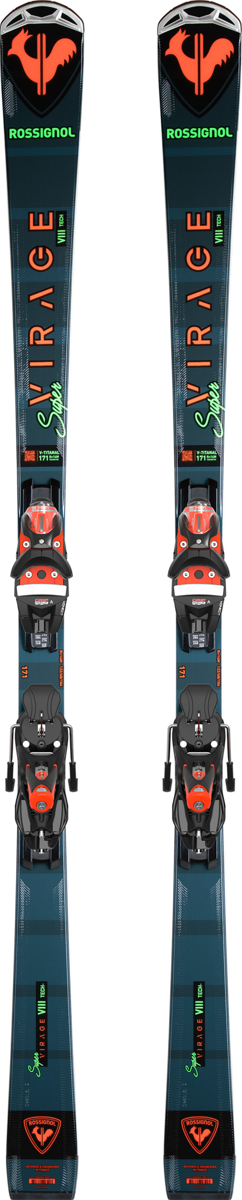 Unisex's Racing Skis SUPER VIRAGE VII TECH KONECT