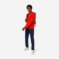 Rossignol Pull Over en maille &agrave; col rond Homme orange