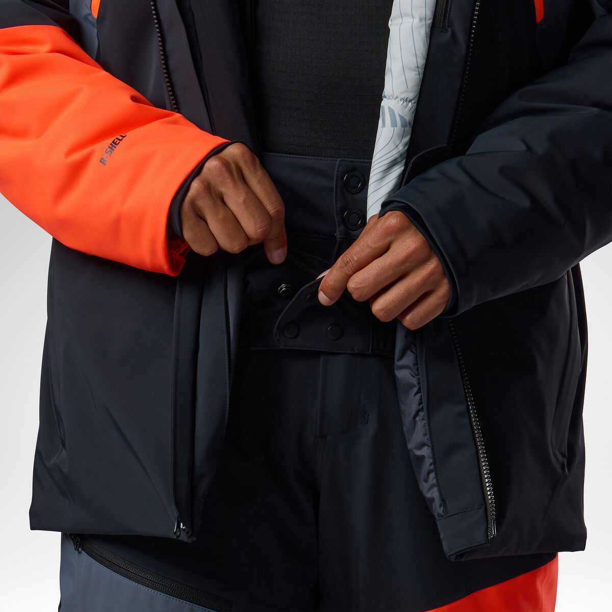 Rossignol Men's 4-Way Stretch Insulated Ski Jacket Black