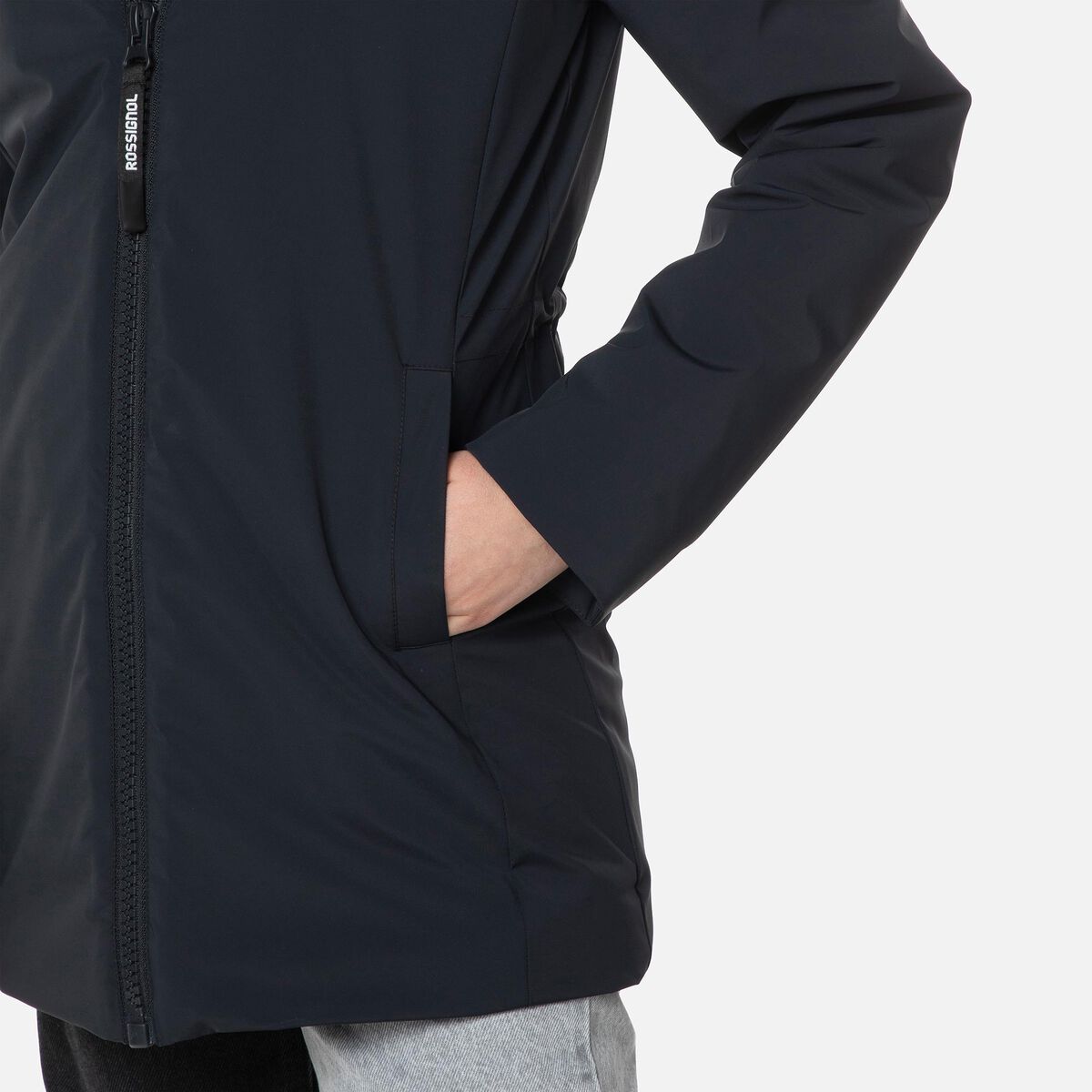 Rossignol Girls' Waterproof Coat black