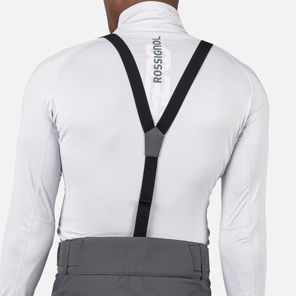 Rossignol Pantal&oacute;n de esqu&iacute; aislante Hero Blackside para hombre Gris