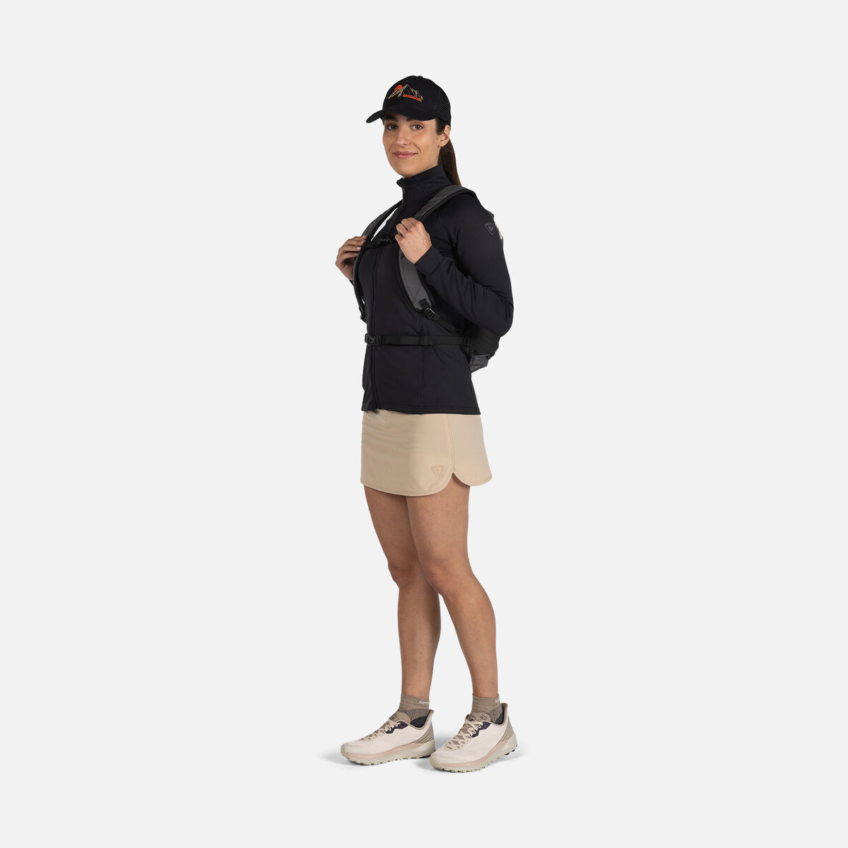 Rossignol Women's Ski Mid Layer Thin Jacket Black