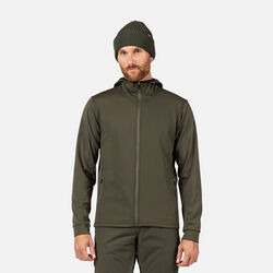 Rossignol Men's Mid Layer Full-Zip Hoodie Jacket green